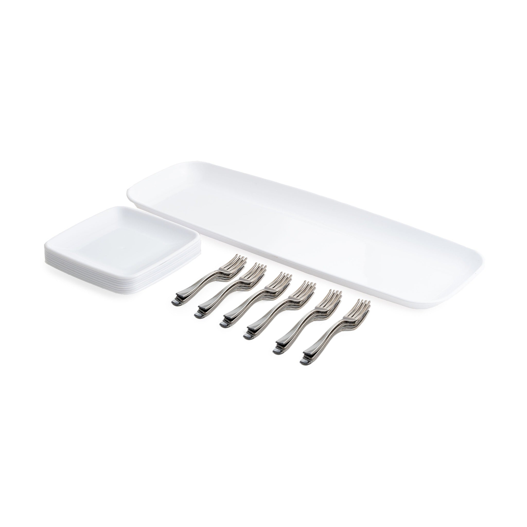 Plastic Appetizer Set 33pc